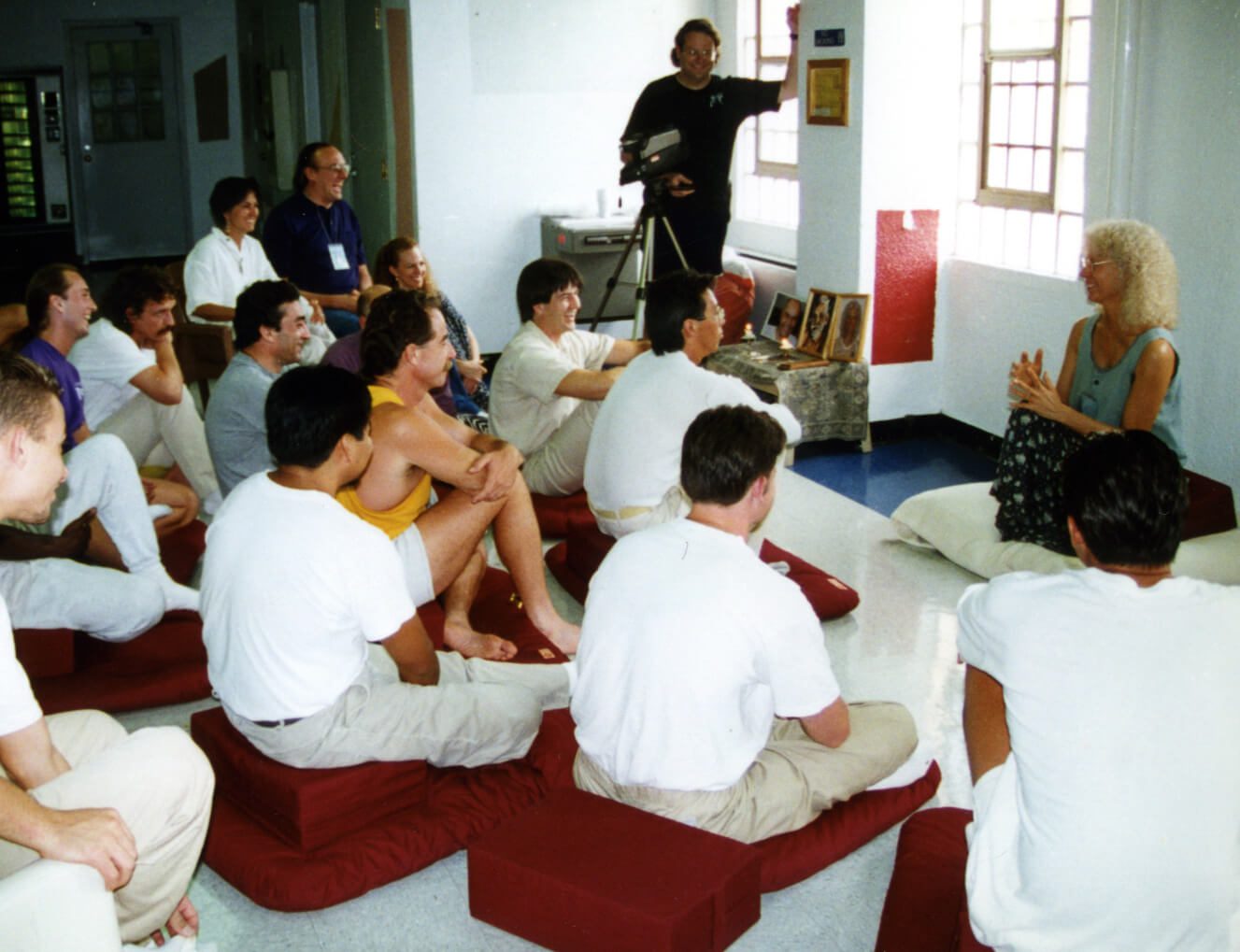 Gangaji in Folsom Prison circa 1994